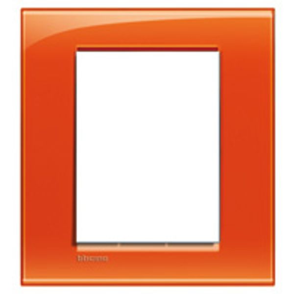 LL - cover plate 3+3P deep orange image 1
