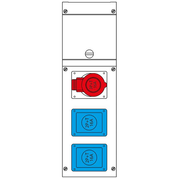 SURF. MOUNT.DISTRIBUTION ASSEMBLY BLOCK3 image 5