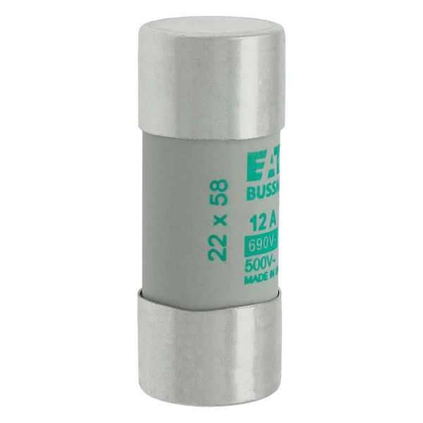 Fuse-link, LV, 12 A, AC 690 V, 22 x 58 mm, aM, IEC image 11