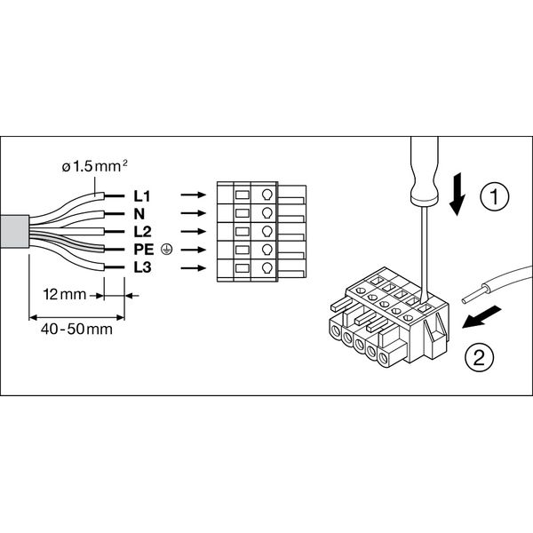 TruSys® FLEX DOUBLE ASYMMETRIC 35W 840 DS CL WT image 17