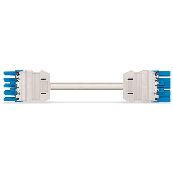 pre-assembled interconnecting cable;Eca;Socket/plug;blue image 3