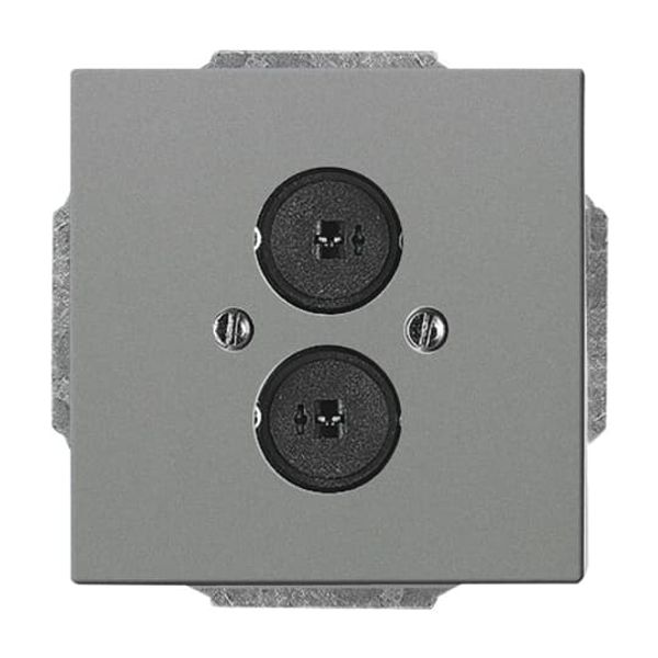 1751-803 CoverPlates (partly incl. Insert) Busch-axcent®, solo® grey metallic image 2