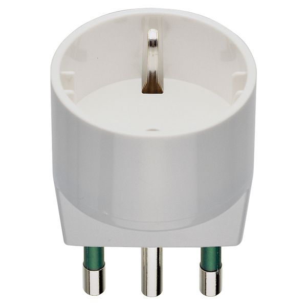 S17 adaptor +P30 outlet white image 1