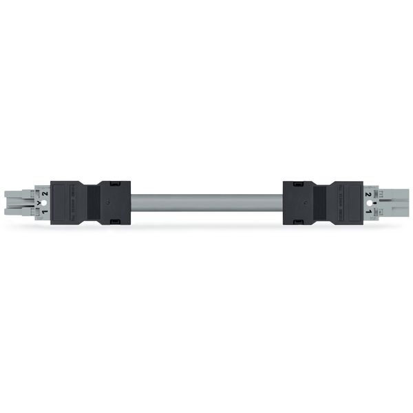 pre-assembled interconnecting cable Eca Socket/plug gray image 5