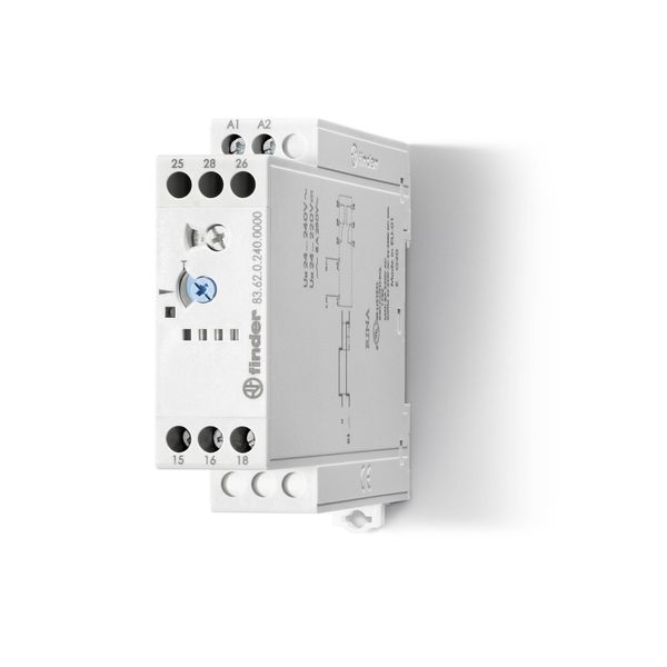 Modular Timer Off-delay +control signal(BE)/22,5mm.2CO 8A/24...240VUC (83.62.0.240.0000) image 3