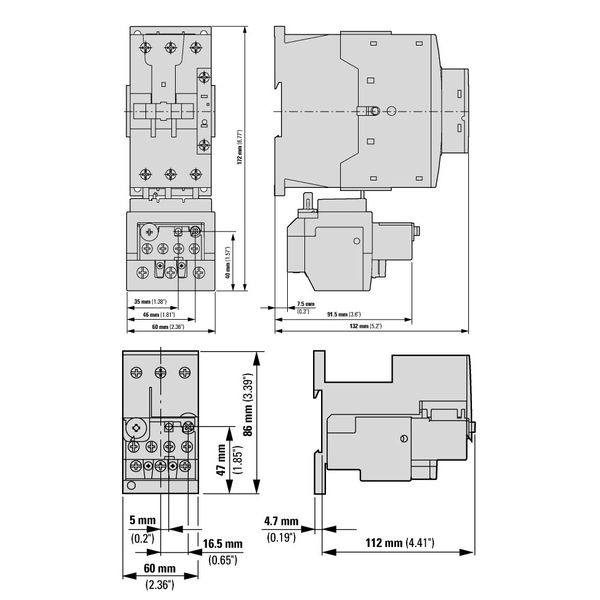 Overload relay 50 - 65A image 3