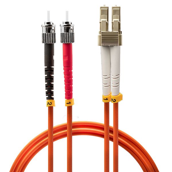 Fibre Optic Cable LC / ST OM2, 3m 50/125µm, Multimode image 2