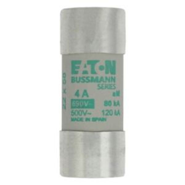 Fuse-link, LV, 4 A, AC 690 V, 22 x 58 mm, aM, IEC image 4