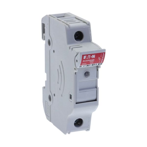 Fuse-holder, LV, 32 A, AC 690 V, 10 x 38 mm, 1P, UL, IEC, indicating, DIN rail mount image 21