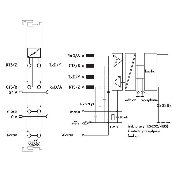 RS-232/485 Serial Interface Extreme dark gray image 6