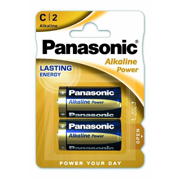 PANASONIC Alkaline Power LR14 C BL2 image 1