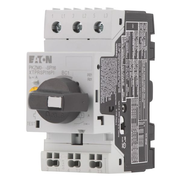 Motor-protective circuit-breaker, 0.06 kW, 0.16 - 0.25 A, Feed-side screw terminals/output-side push-in terminals image 4