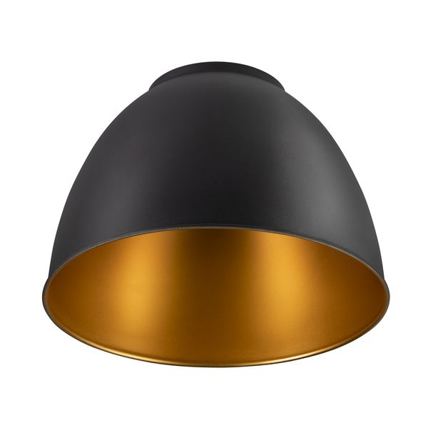 PARA DOME, Lampshade aluminium black/gold image 1