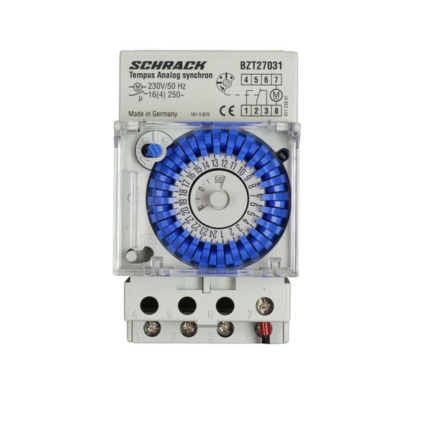 Mechanical time switch syncron 1C/O, 3MW image 1