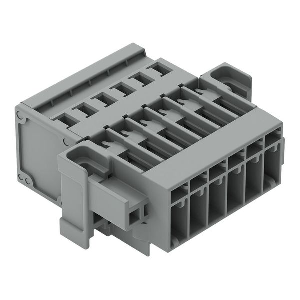 769-606/004-000 1-conductor male connector; CAGE CLAMP®; 4 mm² image 1