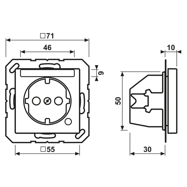 SCHUKO socket A1520BFNAKOGN image 5