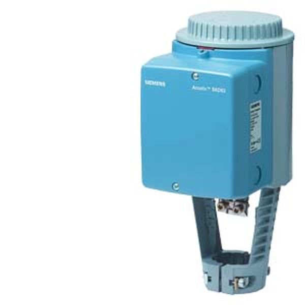 SKD62 - Electrohydraulic actuator, 1000 N, 20 mm, AC 24 V, DC 0...10 V/4...20 mA, spring return image 1