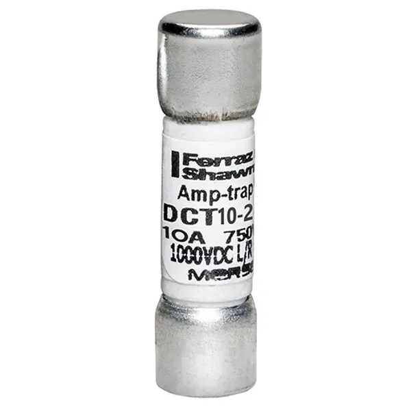 Fuse DCT - Midget - Fast-Acting 750VAC 1000VDC 10A Ferrule image 1