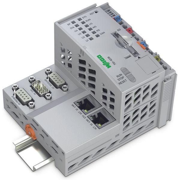 Controller PFC200 2 x ETHERNET, RS-232/-485, CAN, CANopen, PROFIBUS Sl image 1