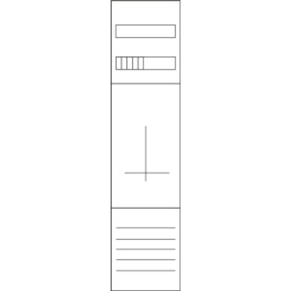 Meter mounting unit, 1-fold, equipped, version  Z17A1239 image 1