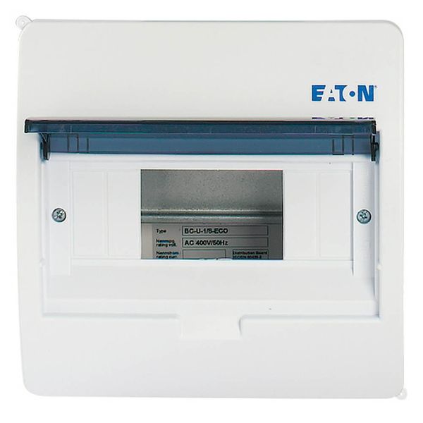 ECO Compact distribution board, flush mounting, 1-rows, 8 MU, IP40 image 10