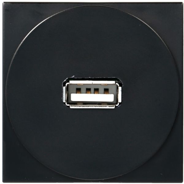 Priza USB negru, 2M image 1