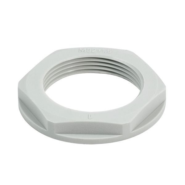 Locknut for cable gland (plastic), SKMU PA (plastic locknut), M 50, 8  image 2