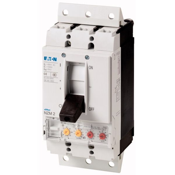 Circuit-breaker, 3p, 250A, plug-in module image 1