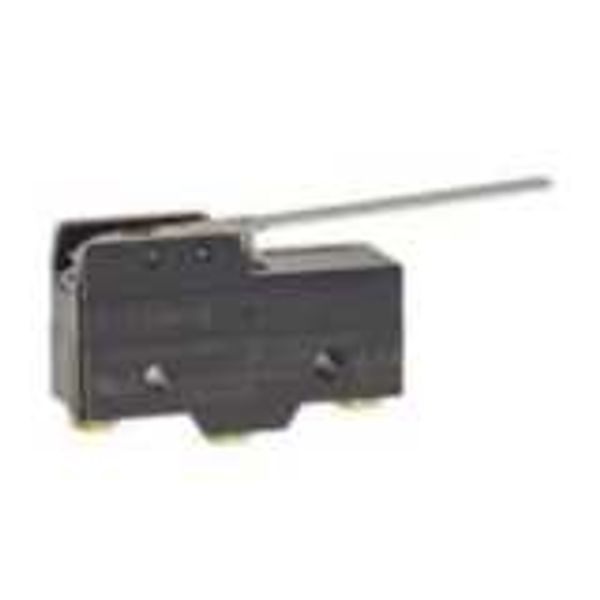General purpose basic switch, reverse hinge lever, SPDT, 15A, solder t image 2