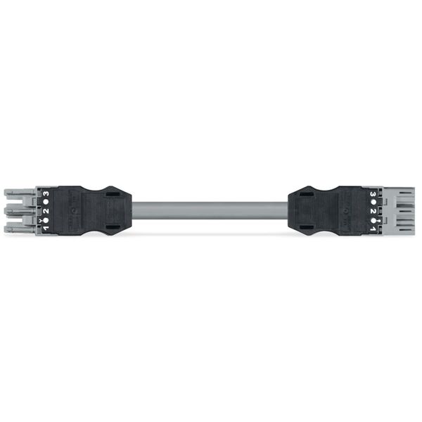 pre-assembled interconnecting cable Eca Socket/plug gray image 3