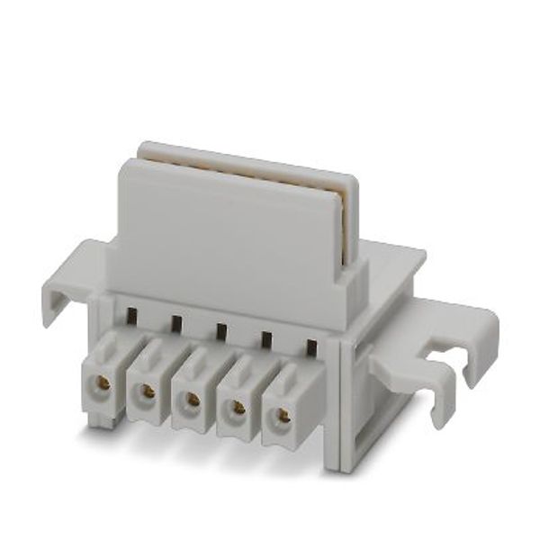 ME 17,5 TBUS 1,5/ 5-ST-3,81 GY - DIN rail bus connectors image 2