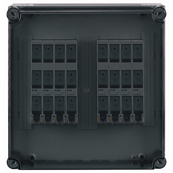 D02 panel enclosure 8x D02-LTS, MB 250A, 3-pole image 1