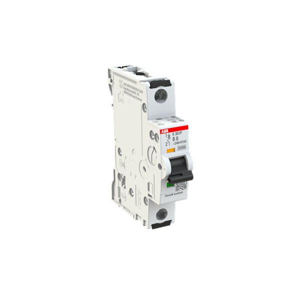 S301P-B8 Miniature Circuit Breaker - 1P - B - 8 A image 1