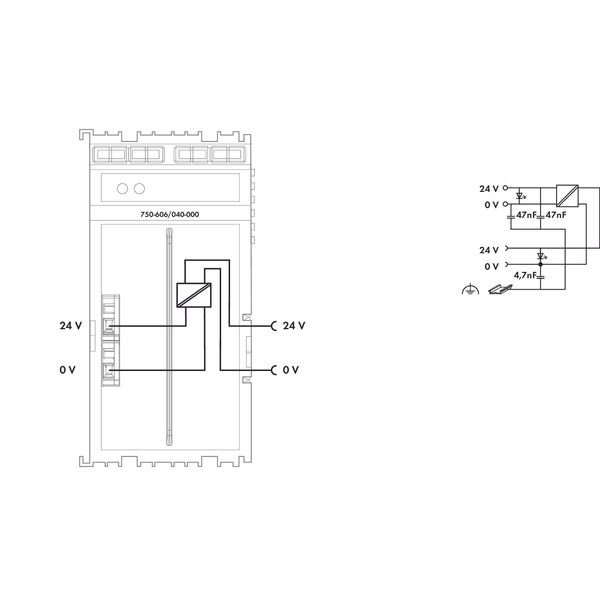 Power Supply 24 VDC Diagnostics dark gray image 4