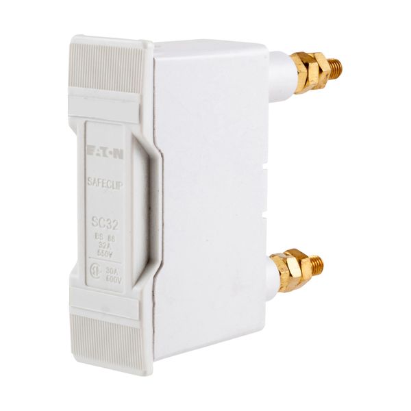 Fuse-holder, low voltage, 32 A, AC 550 V, BS88/F1, 1P, BS image 5