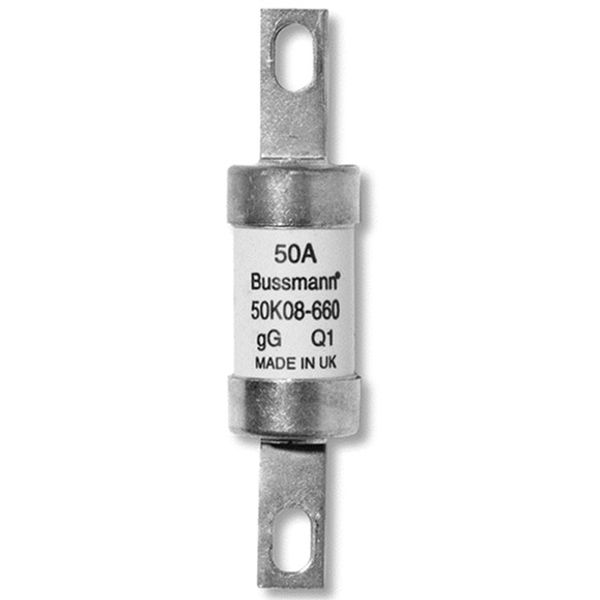 Fuse-link, LV, 25 A, AC 660 V, DC 250 V, BS88/A2, 22 x 82 mm, gL/gG, BS image 1