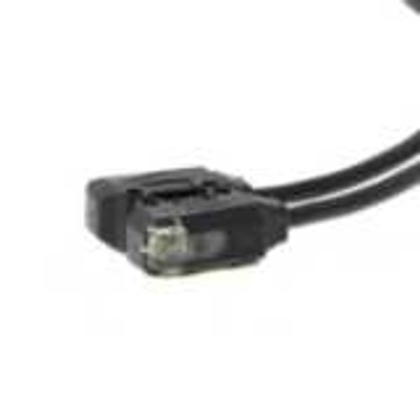 Photoelectric sensor, through-beam, miniature, side view, 300mm, PNP, image 3