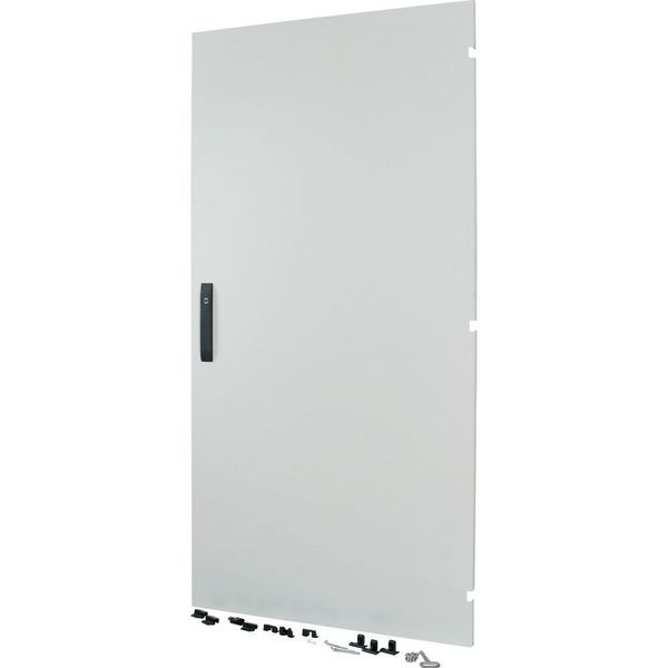 Section wide door, closed, HxW=1625x795mm, IP55, grey image 4