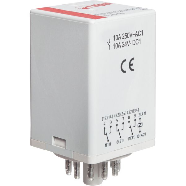 Relays for railroad industry - interface R15T-2013-23-W110-V0 image 1