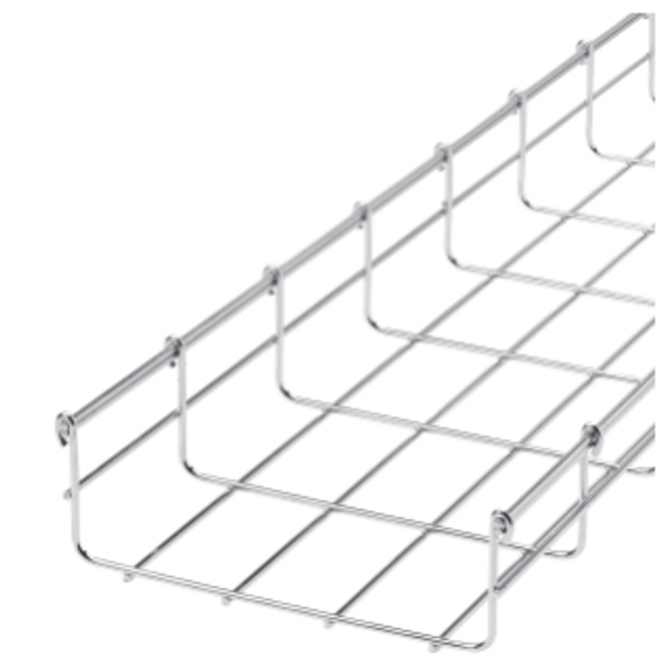 GALVANIZED WIRE MESH CABLE TRAY  BFR60 - LENGTH 3 METERS - WIDTH 300MM - FINISHING: HDG image 1