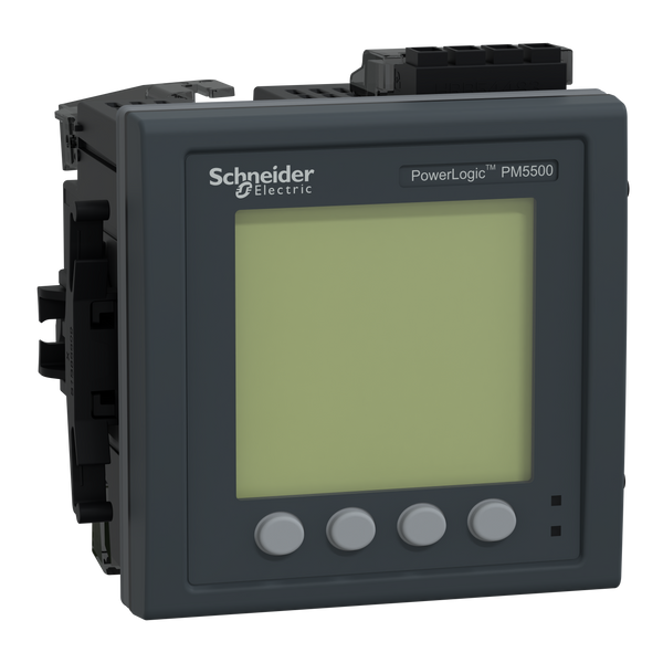 PM5561 Meter, 2 ethernet, up to 63th H, 1,1M 4DI/2DO 52 alarms, MID image 5