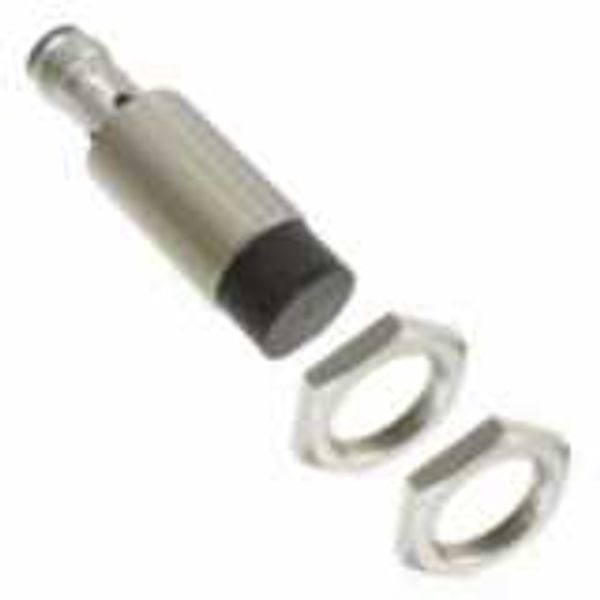 Proximity sensor, inductive, nickel-brass, short body, M18, unshielded E2B 2297G image 1