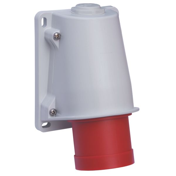 PratiKa plug - angled - 32A - 3P + N + E - 380...415 V AC - IP44 - wall-mounted image 1