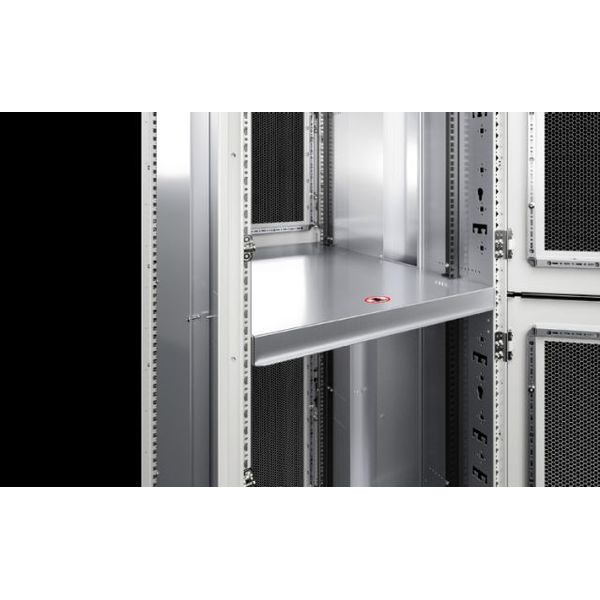 VX IT Compartment Rack, vented, 2 doors, 2 x 23 U, WHD 600x2200x1000 mm image 2