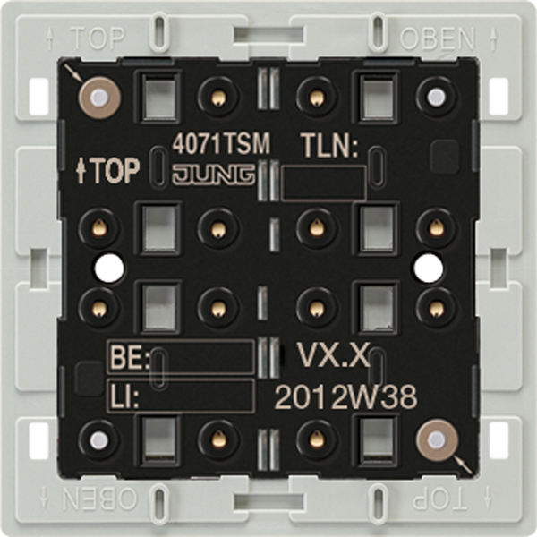 Push button KNX Standard pb module 1-gang image 1