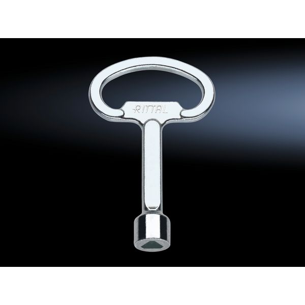 SZ Enclosure key, 8 mm triangular image 1