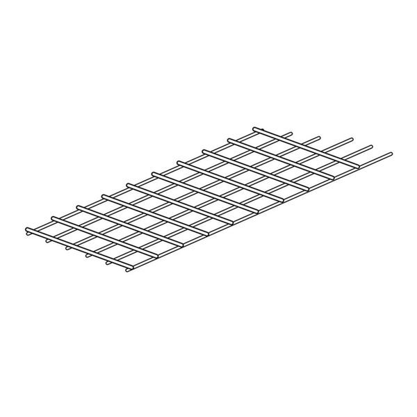 Flat cable trays for enclosures 42U width 250mm image 1