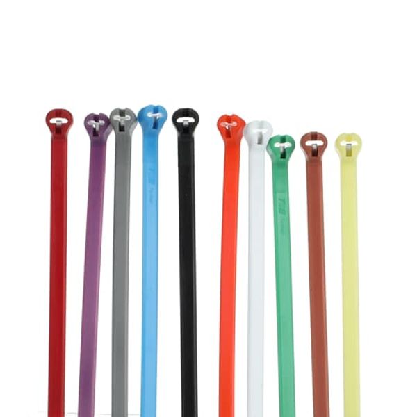 TY28M-10 CABLE TIE 400X4.8MM 220N WHTE BULK image 3