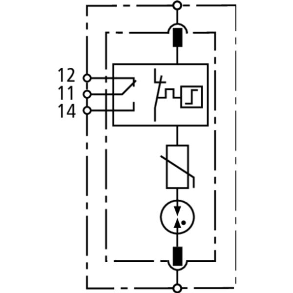 Surge arrester Type 2 protect. module for DG SE H 1000 VA FM image 3