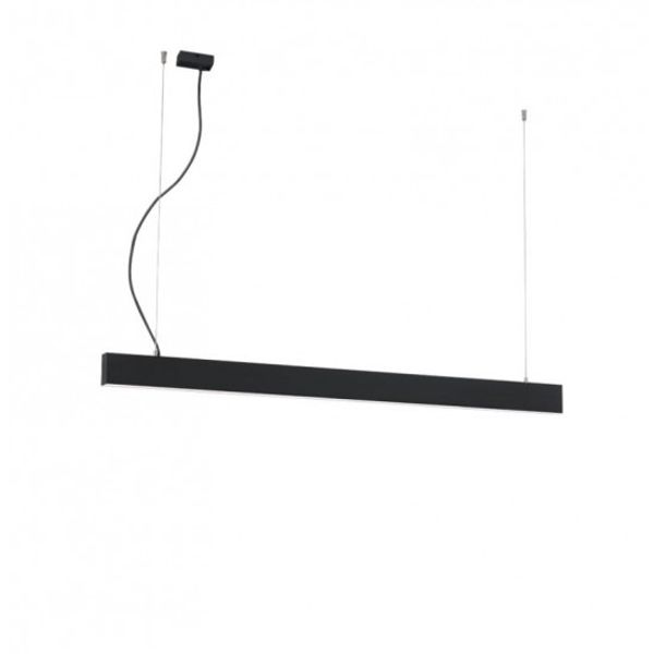 Linear Suspended L1700 3000K Black Dim. Ciba image 1